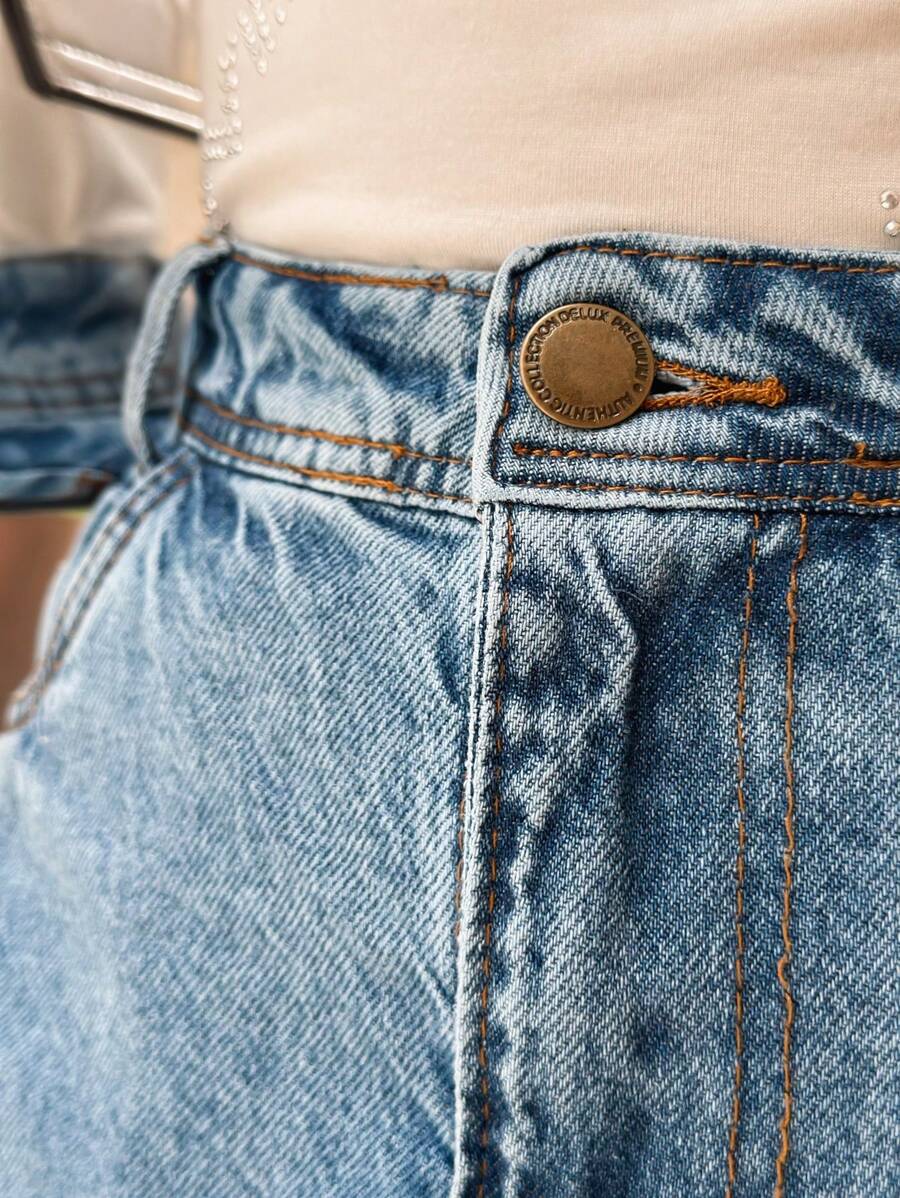 Saia Jeans Clara