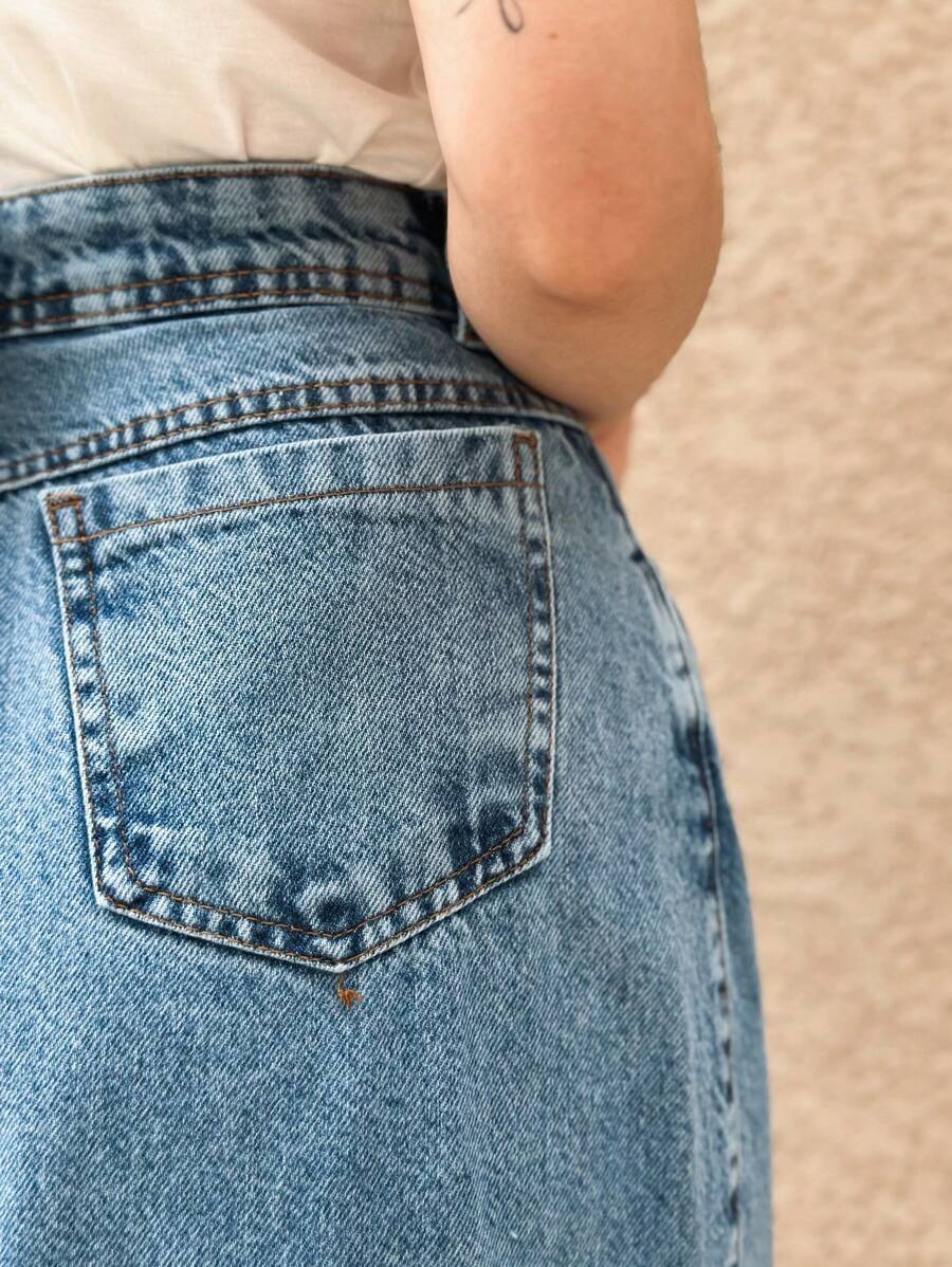 Saia Jeans Clara