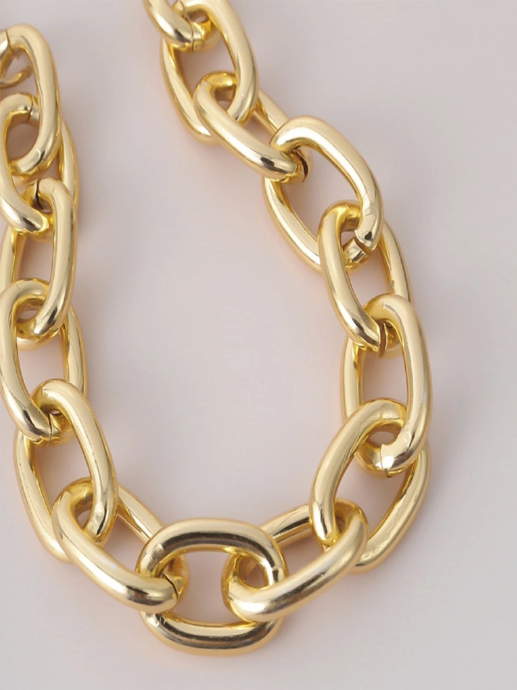 Colar Choker Elo Dourado