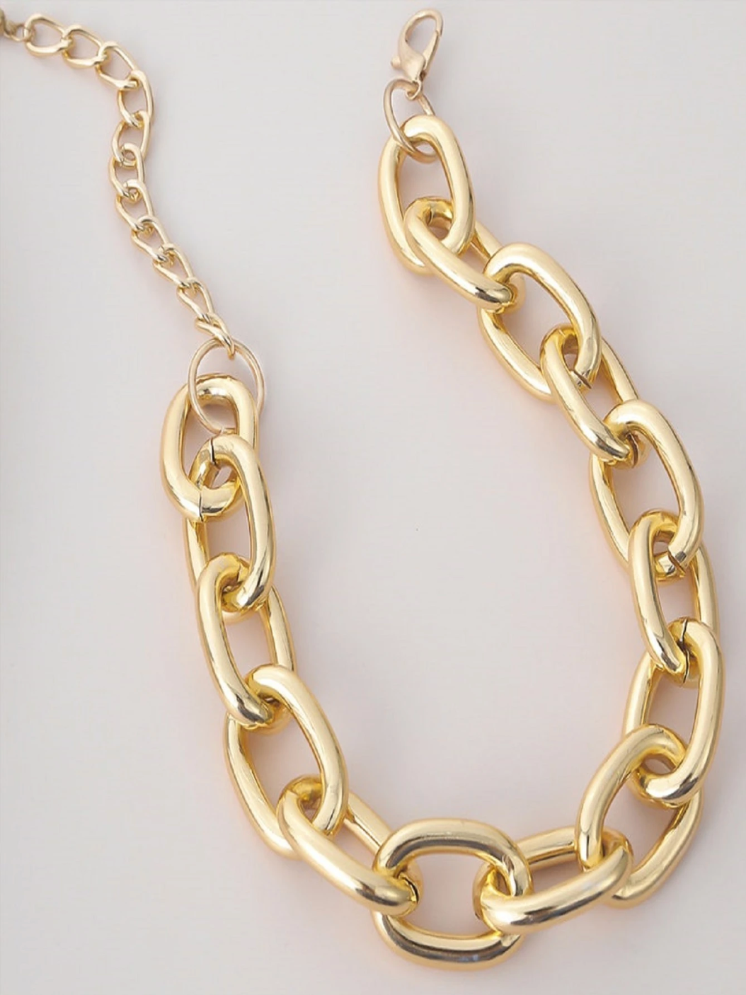 Colar Choker Elo Dourado