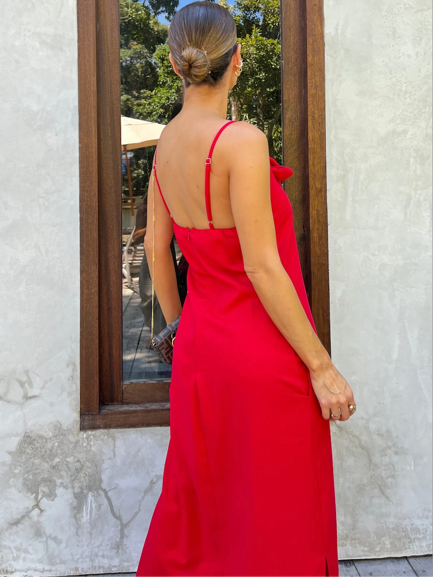 Vestido de Linho Camélia