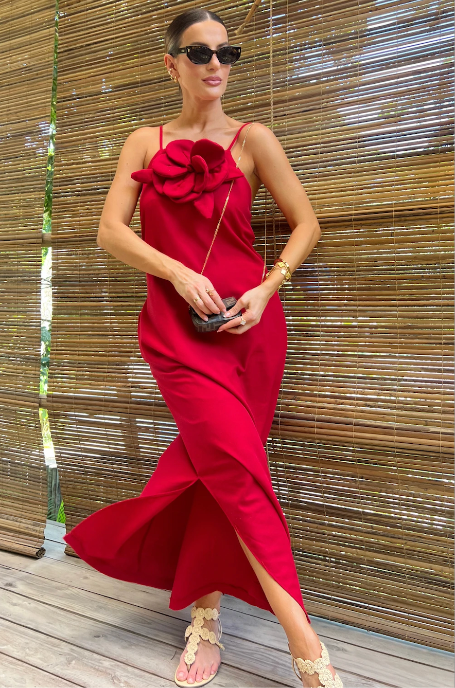 Vestido de Linho Camélia