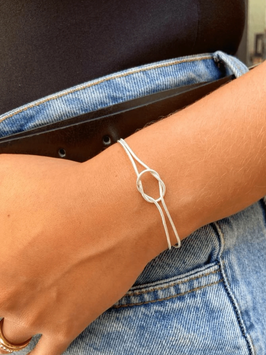 Pulseira Laço di Argento - Elegância em Cada Laço