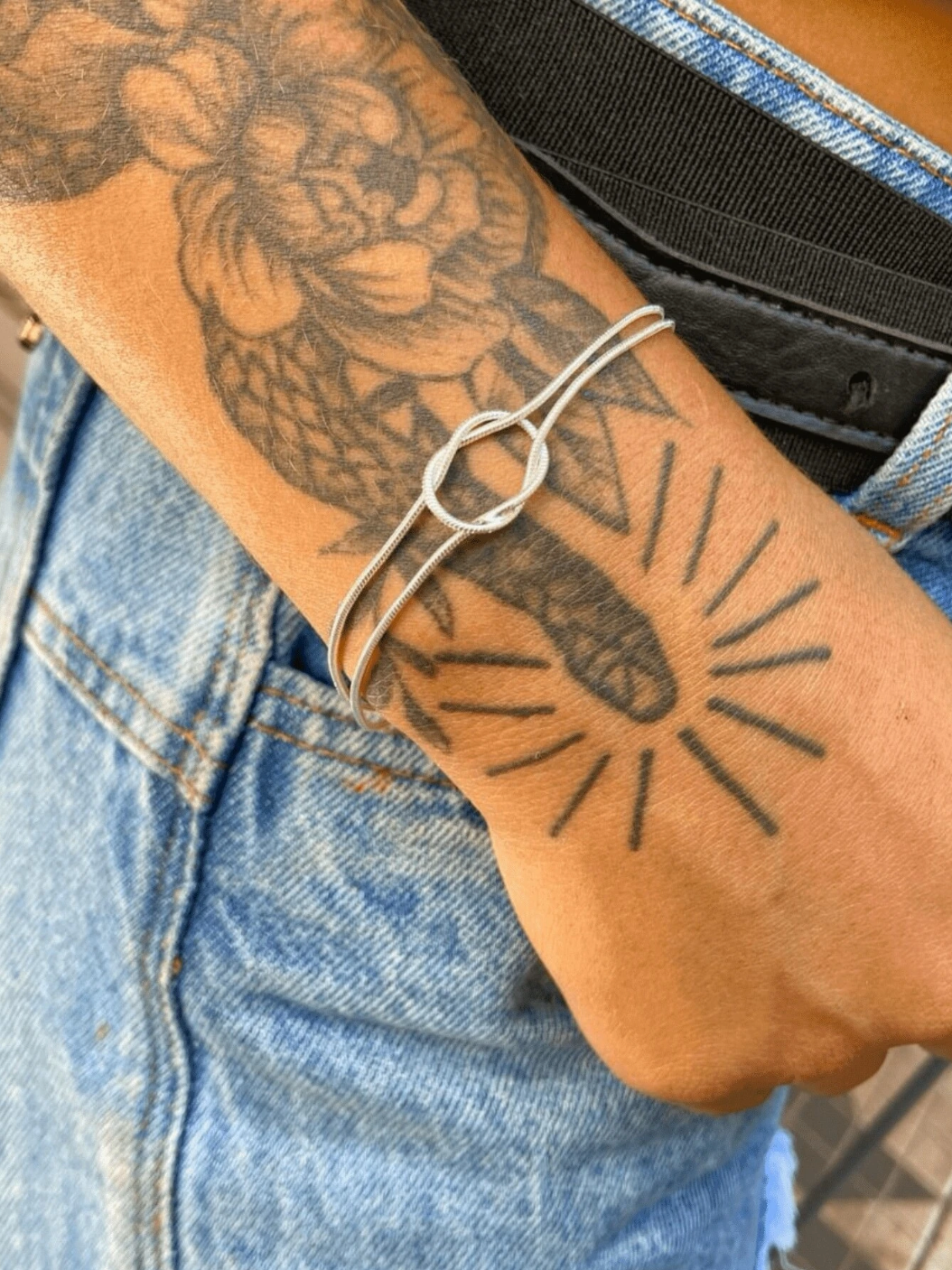 Pulseira Laço di Argento - Elegância em Cada Laço