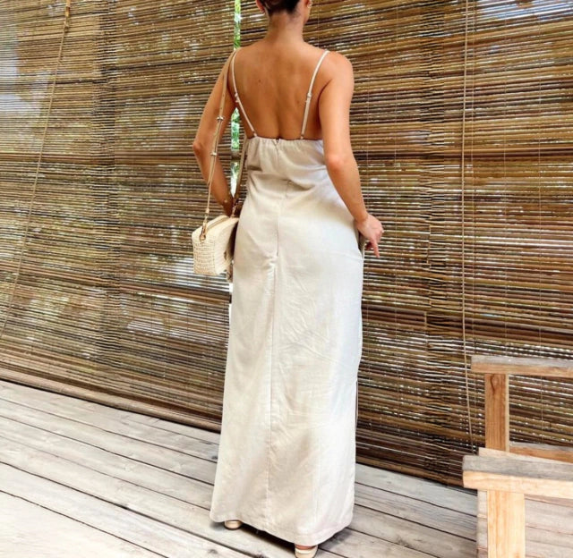 Vestido de Linho Camélia